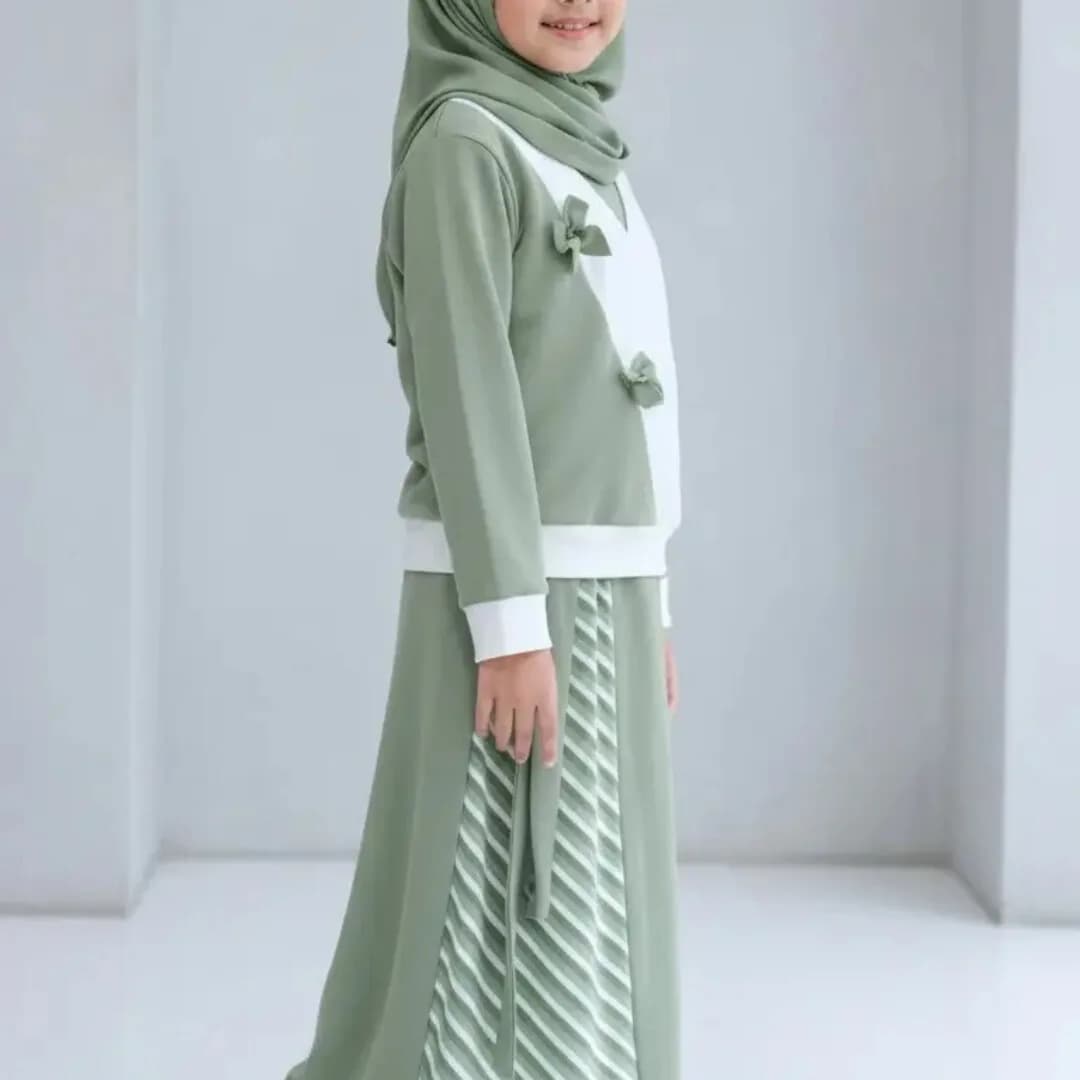 SET ROK ANAK PEREMPUAN SWEET BLOSSOM - Setelan Rok Anak Perempuan 1