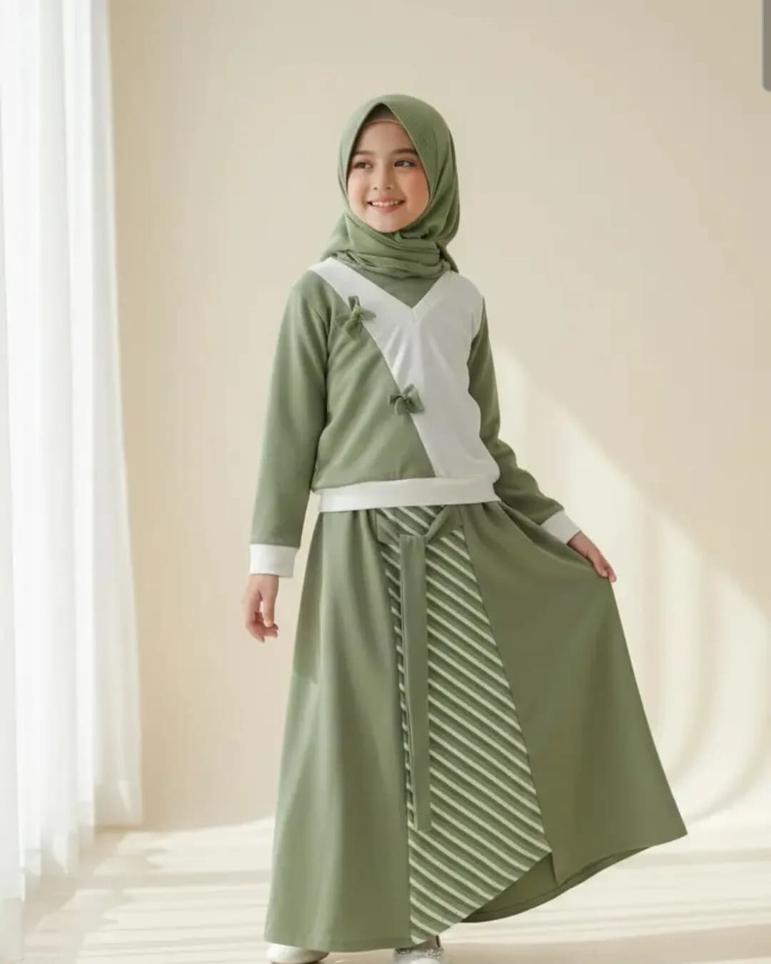 SET ROK ANAK PEREMPUAN SWEET BLOSSOM - Setelan Rok Anak Perempuan 3