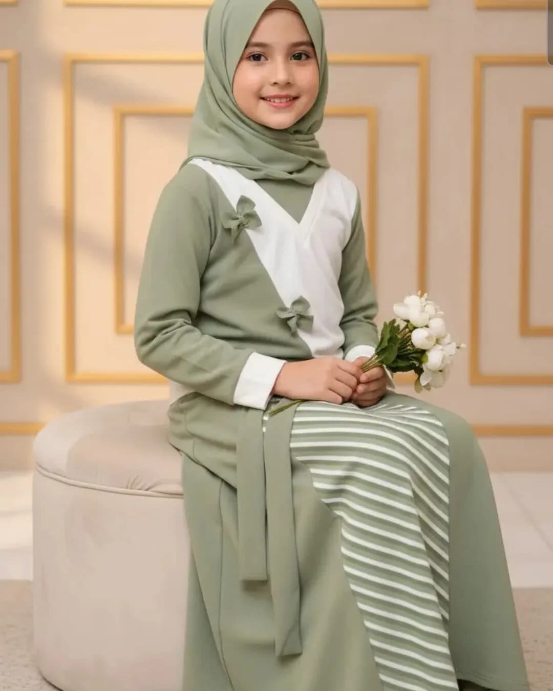 SET ROK ANAK PEREMPUAN SWEET BLOSSOM - Setelan Rok Anak Perempuan 9