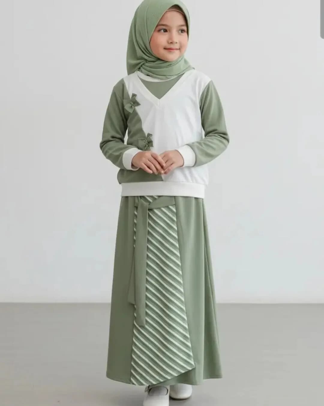 SET ROK ANAK PEREMPUAN SWEET BLOSSOM - Setelan Rok Anak Perempuan 5