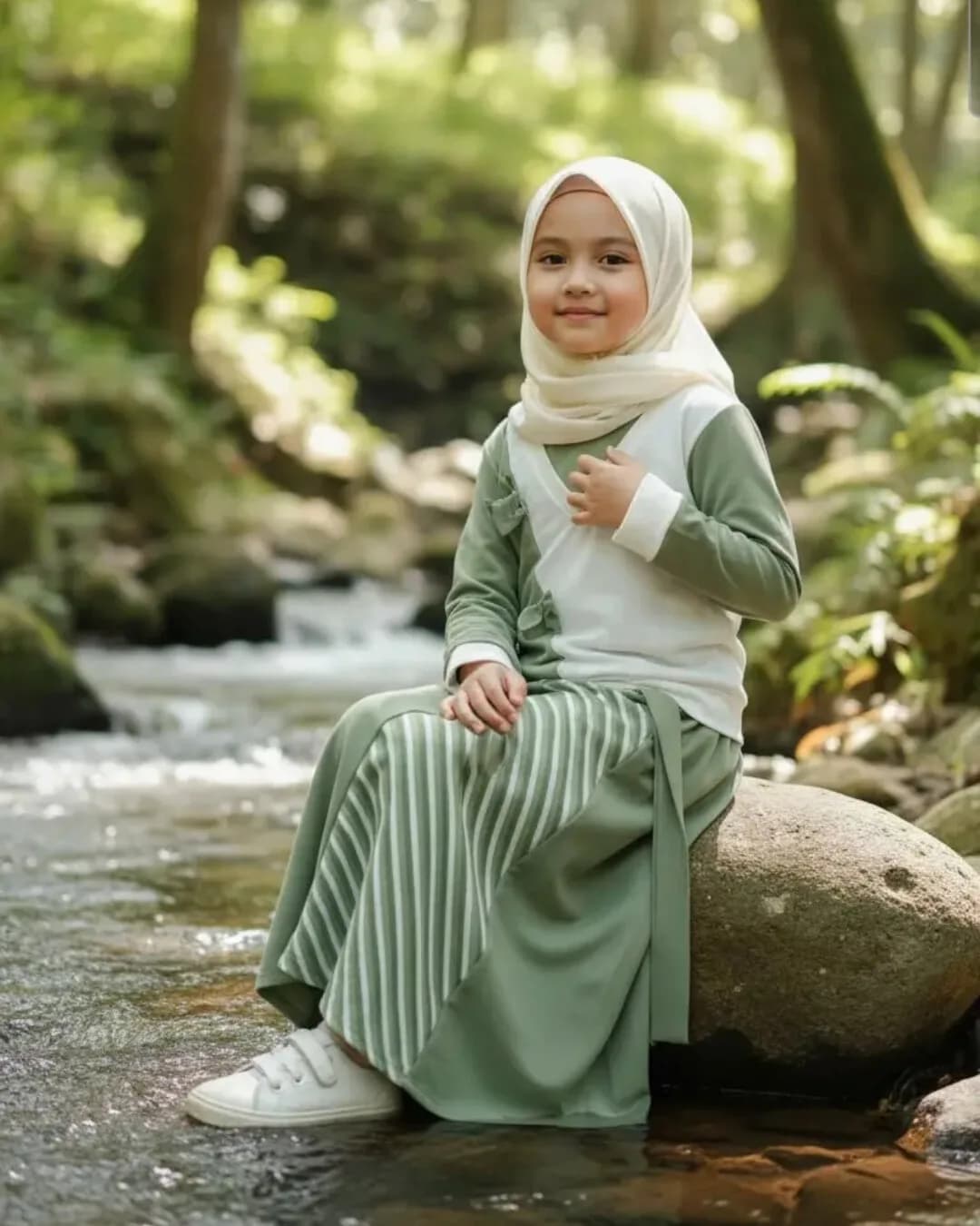 SET ROK ANAK PEREMPUAN SWEET BLOSSOM - Setelan Rok Anak Perempuan 8
